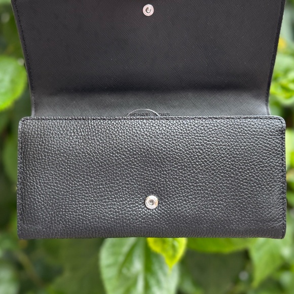 Michael Kors Jet Set Travel LG Carryall Wallet Black - Picture 4 of 9